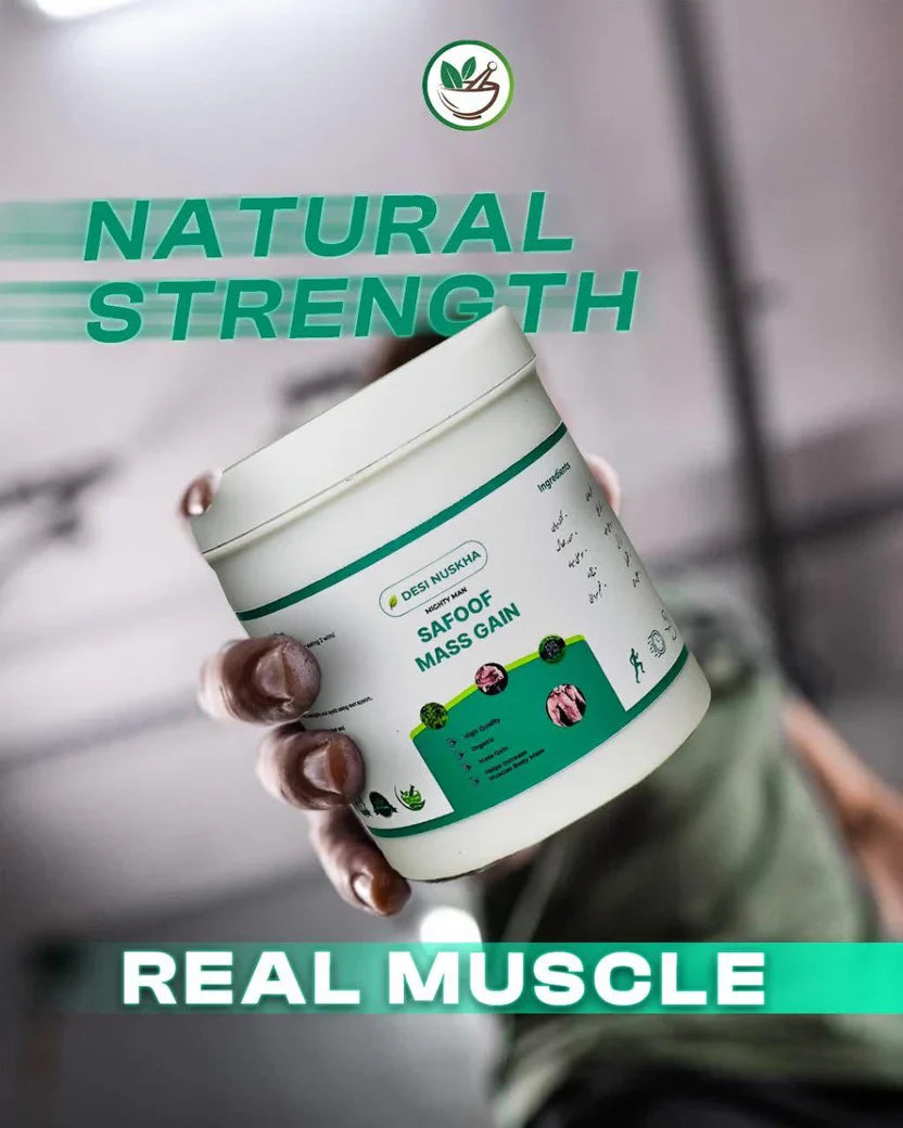 Safoof Mass Gain Powder – Natural Herbal Weight Gainer